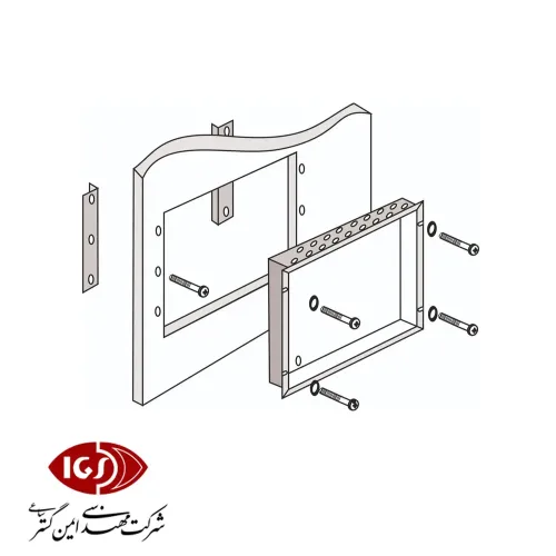 کیت نصب پانل های اعلام حریق IRIS و MAG8 Plus.